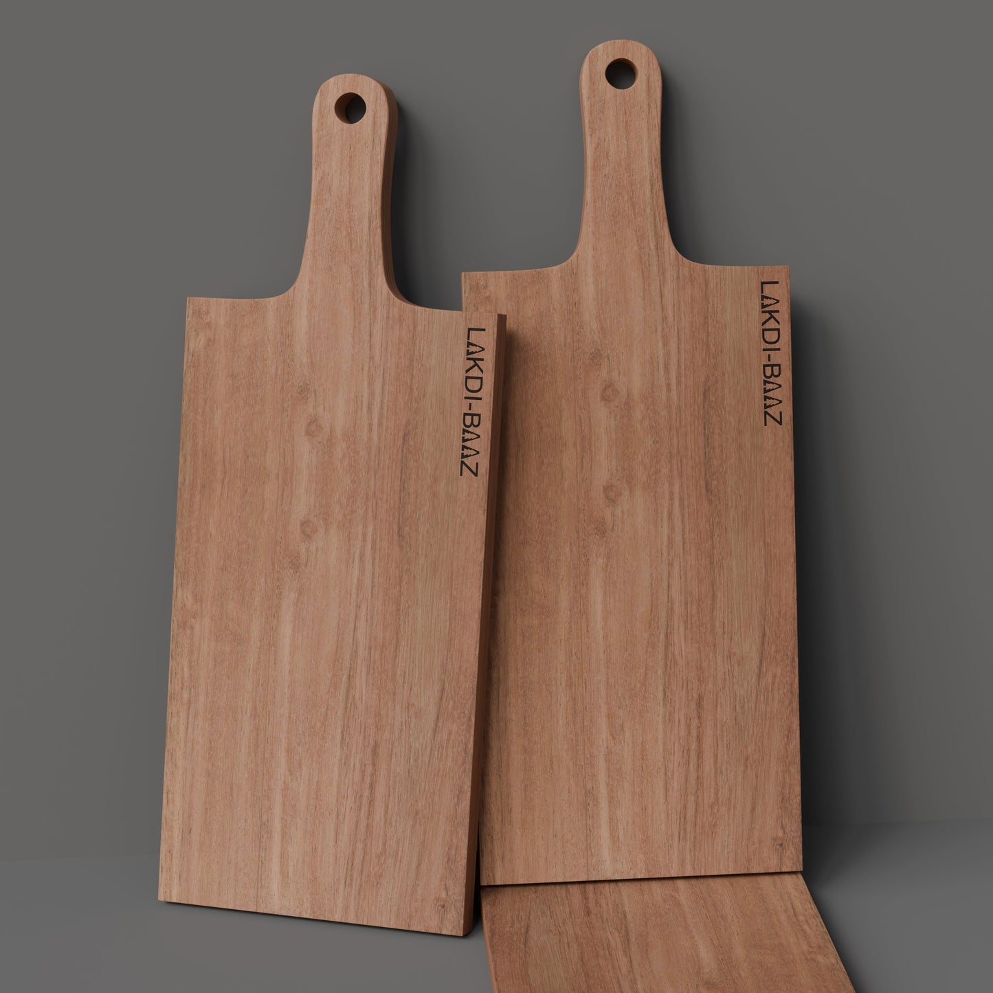 Buy Lakdi-Baaz| Premium Wooden Platter Square Cutting Board Serving Board Chopping Board