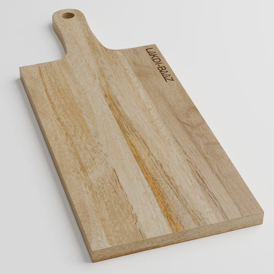 Buy Lakdi Baaz | Mango Wood Square Chopping Board Mango ? Solid Wood Chopper Boards/Cut Board/Serving Board for Kitchens