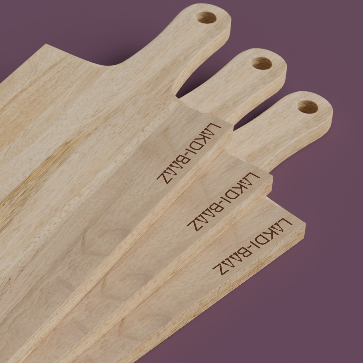 Buy Lakdi Baaz | Mango Wood Square Chopping Board Mango ? Solid Wood Chopper Boards/Cut Board/Serving Board for Kitchens