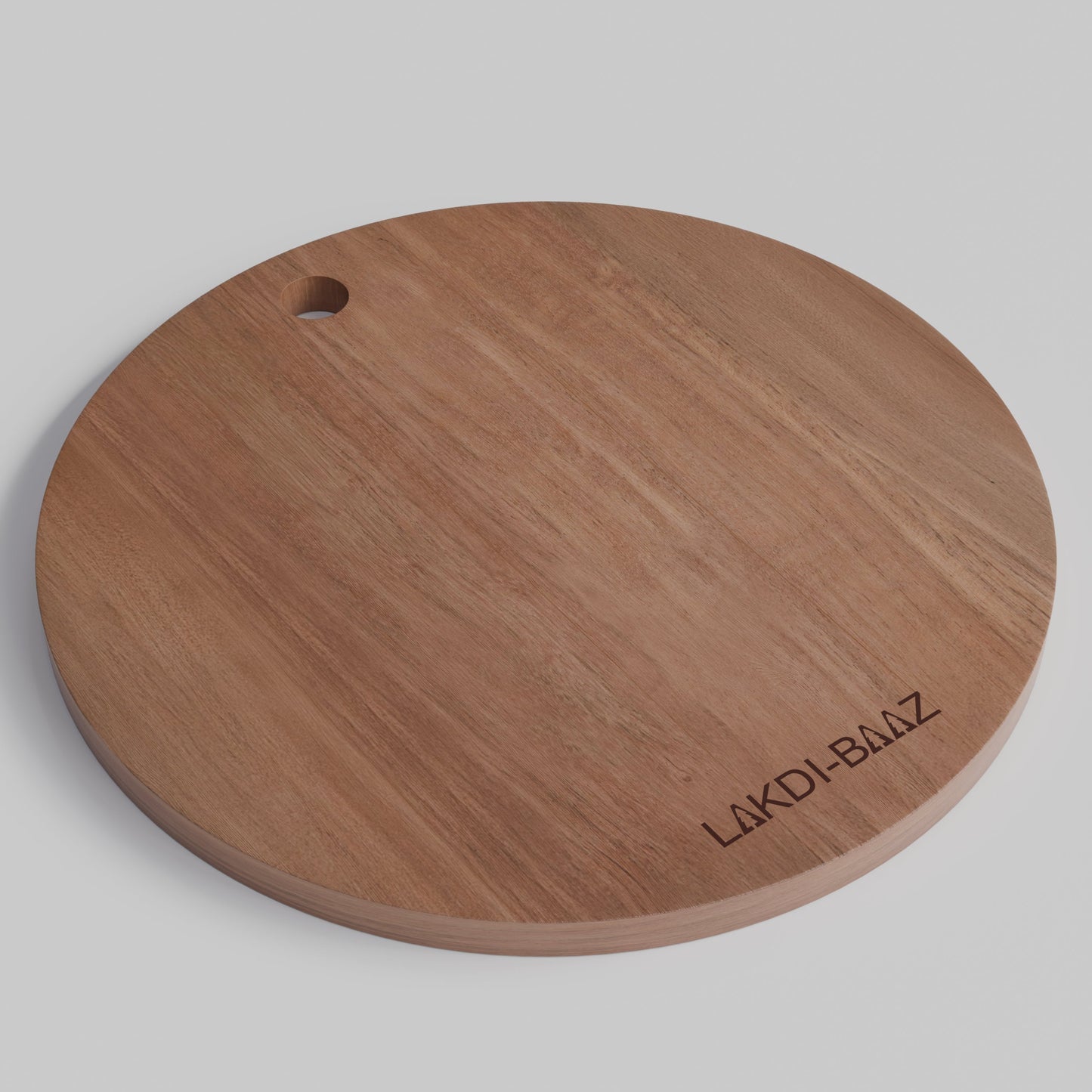 Buy Lakdi Baaz | Wooden Round Cutting Board  made from Natural Neem Wood