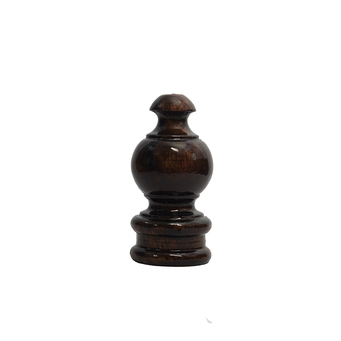 Buy Paras Wooden Double Curtain Finials with Bracket