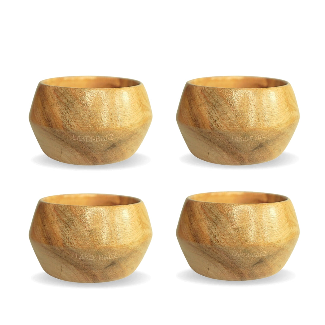 Buy Natural Non Toxic Wooden Bowl Snack Serving Bowl Made From Neem Wood No Color Used 1PC Natural