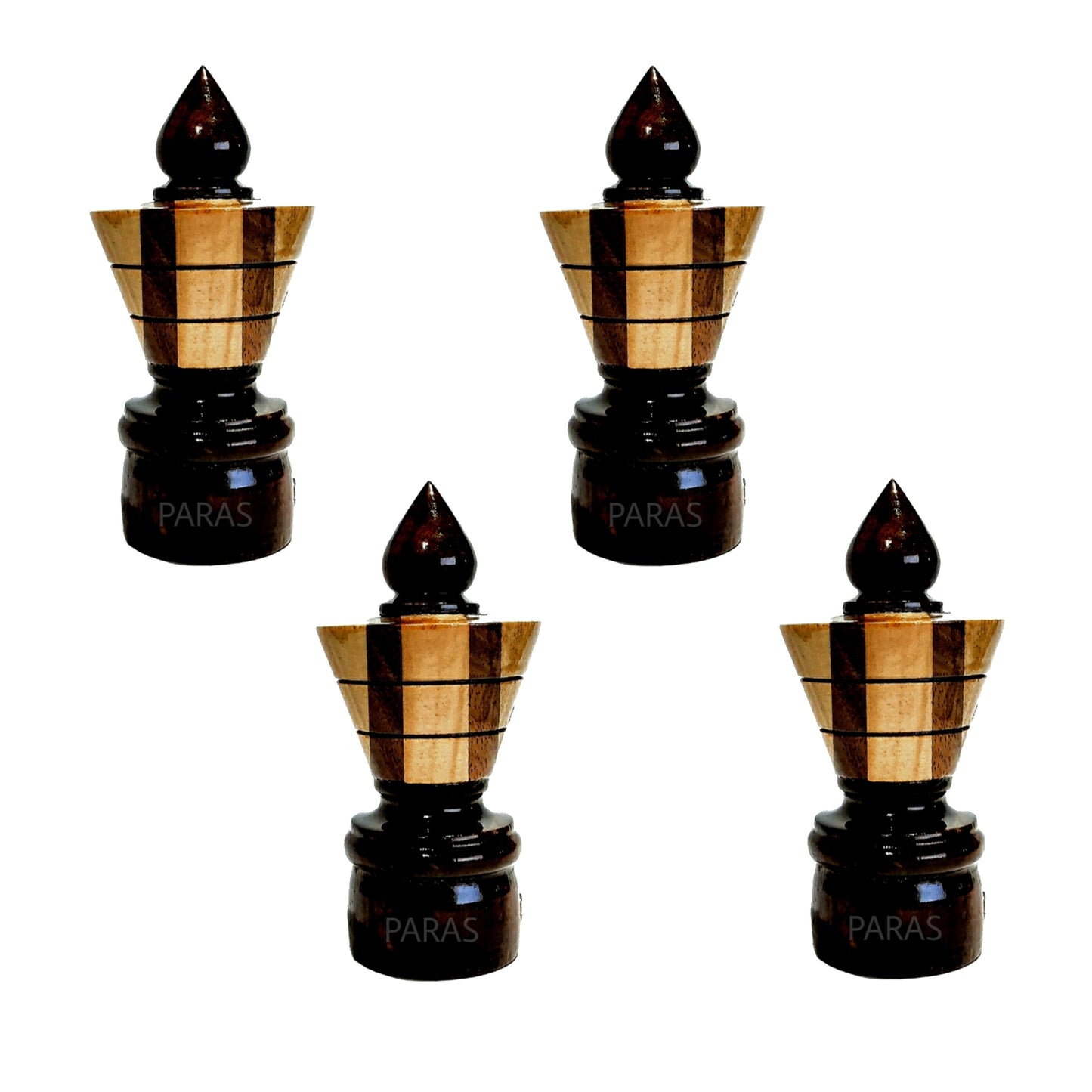 Buy Paras Wooden Curtain Finials with Bracket