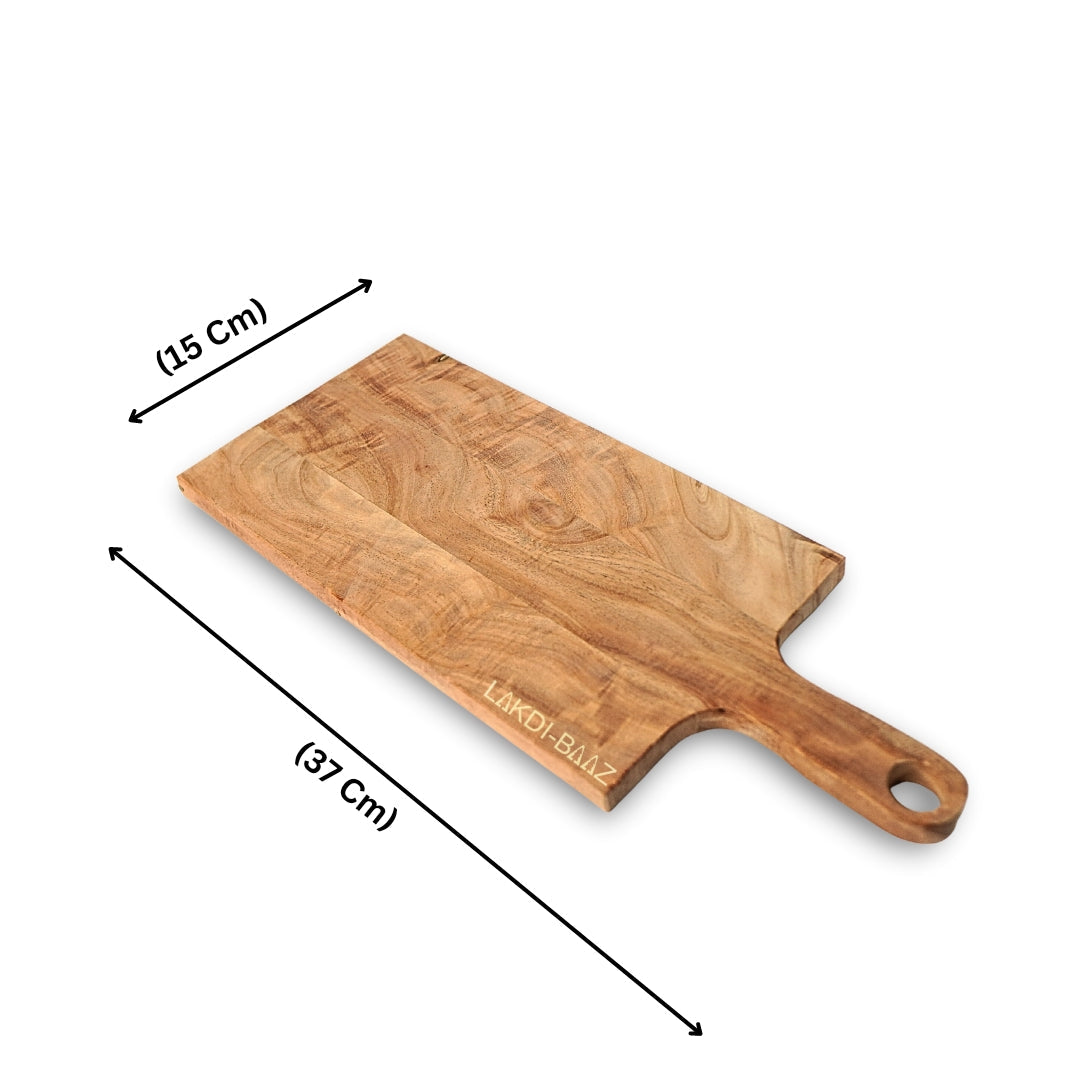 Buy Lakdi-Baaz| Premium Wooden Platter Square Cutting Board Serving Board  Chopping Board