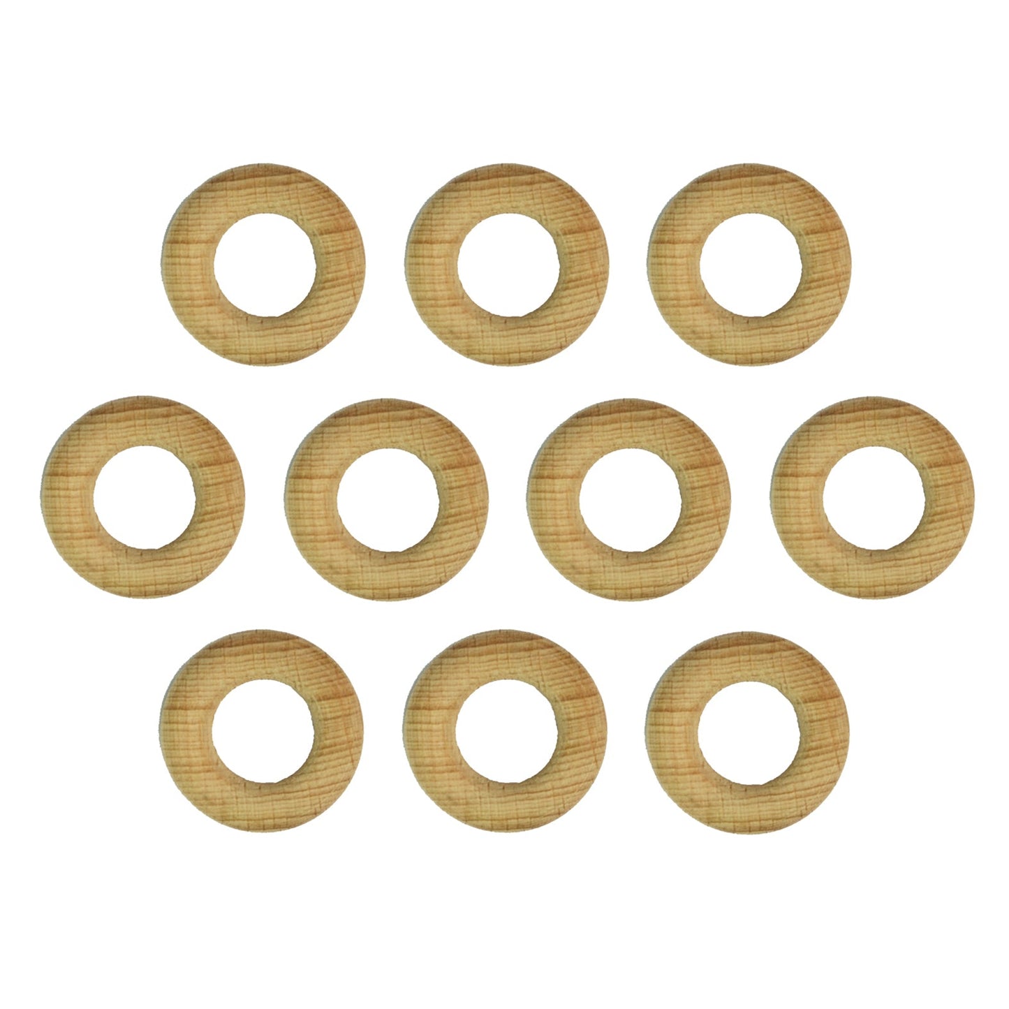 Buy Lakdi Baaz | Wooden Rings 35 MM 10